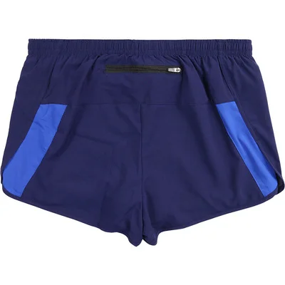 Navy Blue 2 в 1, шорты, Deportivo Hombre, мужские спортивные шорты для спортзала, мужская спортивная одежда, шорты для фитнеса, марафонские тренировочные шорты, шорты для бега - Цвет: Navy Blue