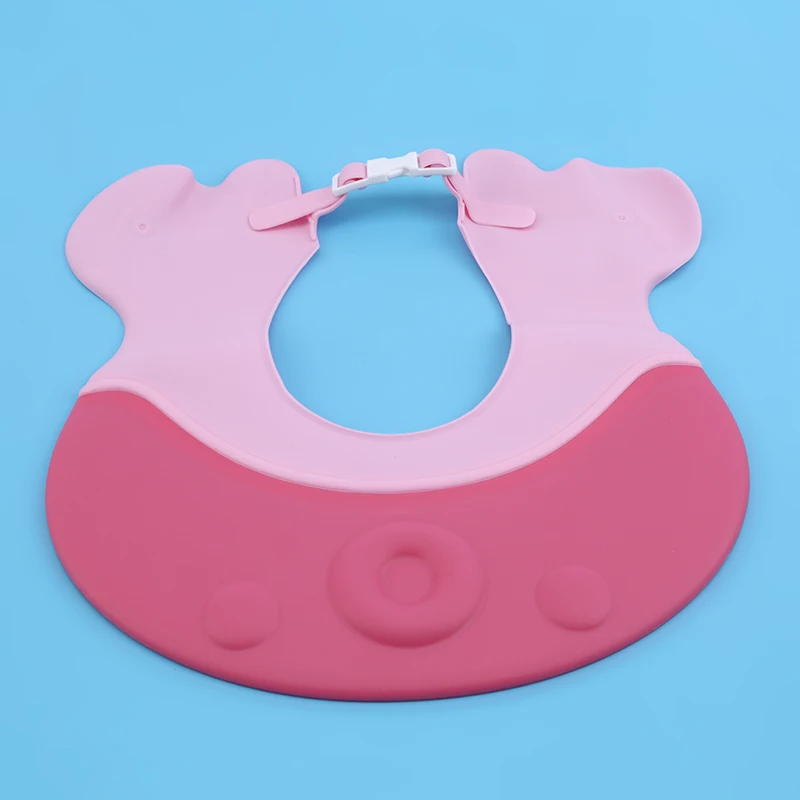 Baby Shower Кепки s шампунь при мытье головы Детский банный козырек Шапки Регулируемая