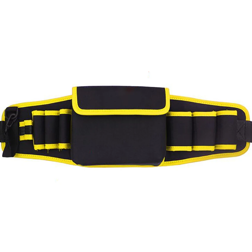 

600D Waterproof Oxford Cloth Waist Tool Organizer Multi-Pockets Tool Bag Waist Electrician Tool Bag Oganizer Adjustable Buckle