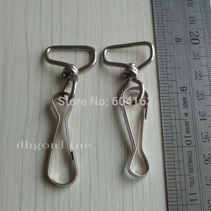 Поворотный карабин на молнии пружинный шнурок с ремешком для век 3 дюйма