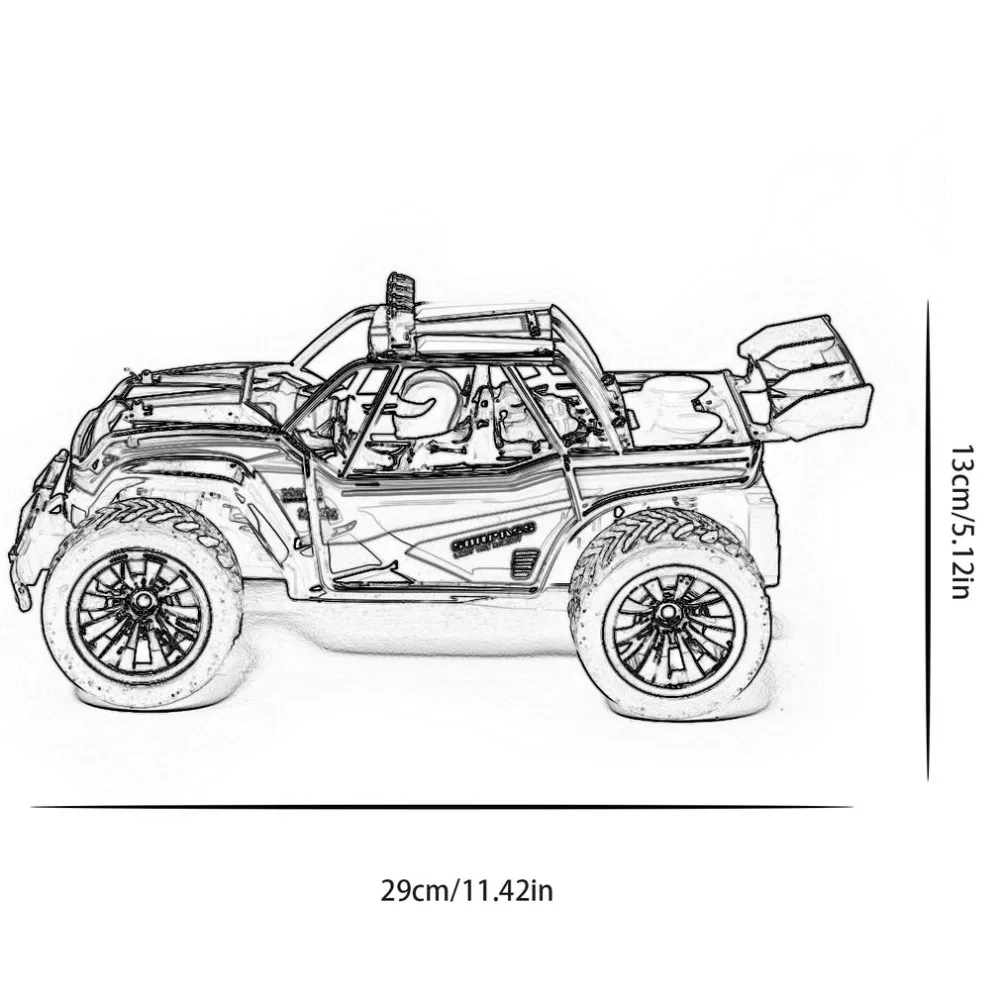 1:16 2 4 GHz мини пульт дистанционного управления гоночный автомобиль беспроводной RC