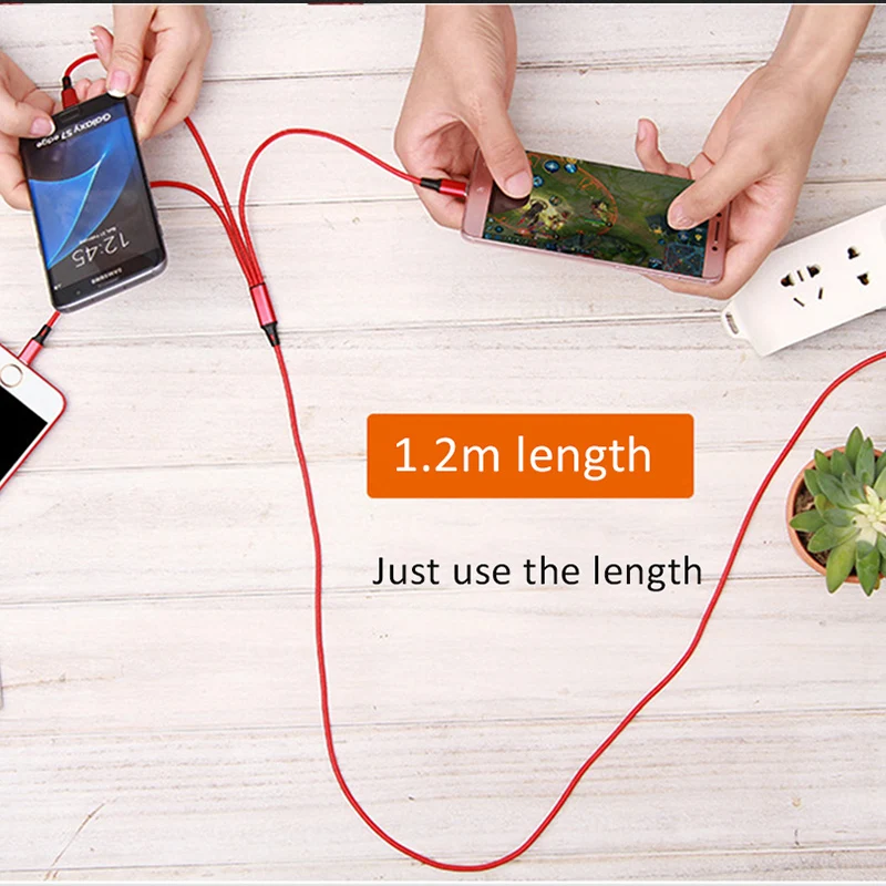 NOHON 2 в 1 USB кабель для передачи данных быстрой зарядки Micro Samsung Galaxy S7 S6 зарядное