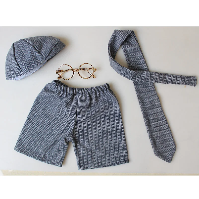 Реквизит для фотосессии новорожденных джентльменский костюм малышей реквизит