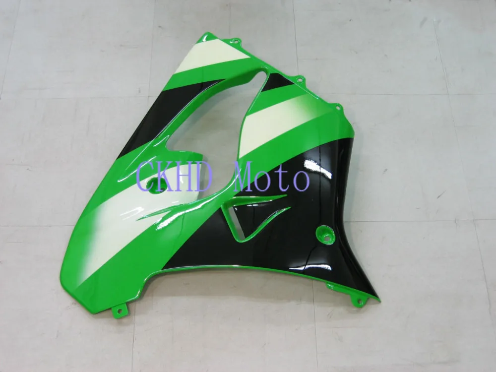 Новый Кузов мотоцикла для KAWASAKI Ninja ZX9R ZX 9R 2000 2001 00 01 велосипед зеленый обтекатель