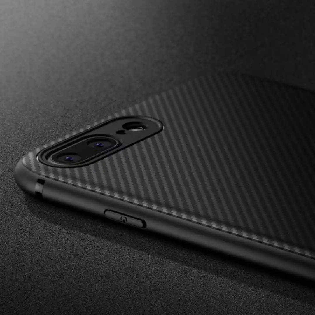 IMIDO чехол из углеродного волокна для телефона iPhone XS MAX ультра тонкий Силикон