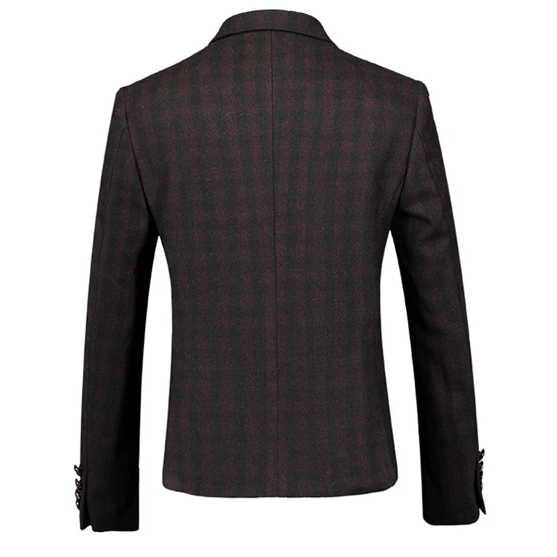 Новинка 2019 весна и осень стильный мужской эксклюзивный Блейзер Модный деловой