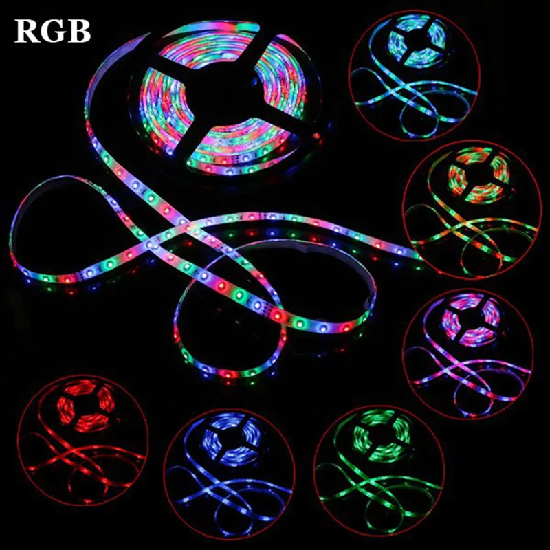 Фото DC12V Светодиодная лента 3528smd 5 м 300led Гибкая RGB/белый/красный + 24 Вт адаптер питания led DC12V Светодиодная лента 3528smd 5 м 300led Гибкая RGB/белый/красный + 24 Вт адаптер питания led