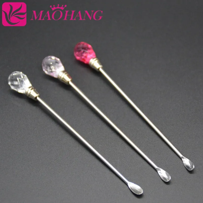 Набор для перемешивания ногтей MAOHANG 3 шт./лот|glitter spoon|acrylic nail toolsnail art spoon |