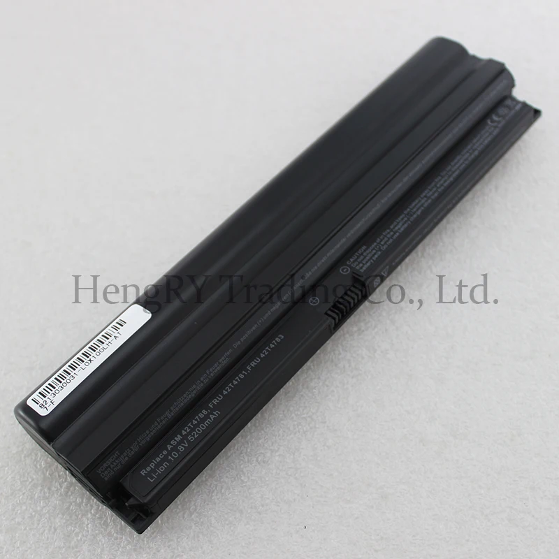 5200mAh Laptop battery For Lenovo ThinkPad X100e 100e X120e Edge 11&quot NVY4LFR NVZ24FR NVZ3BGE 0A36278 42T4889 42T4891 42T4893 |