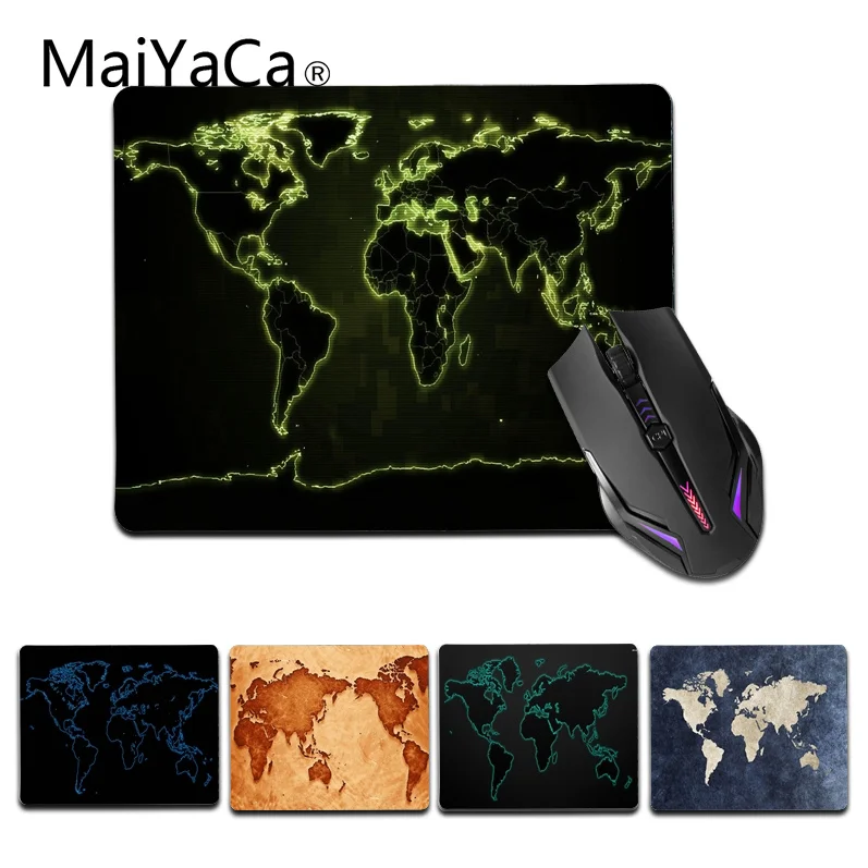 MaiYaCa игровая скоростная мышь с картой мира розничная продажа маленький резиновый