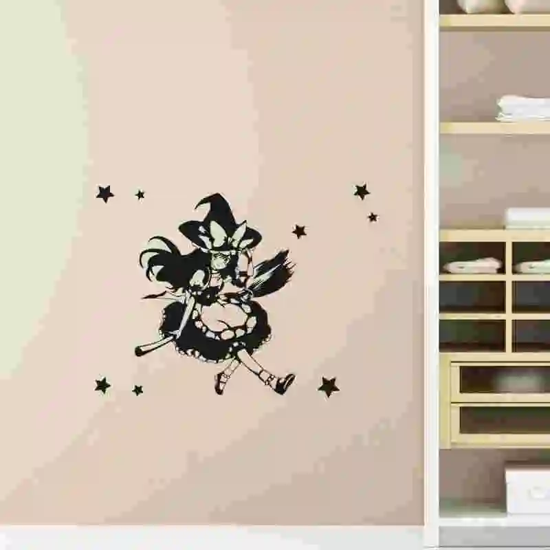 Наклейка в стиле аниме стихина Touhou Project мультяшный Кирисаме Мариса наклейка на