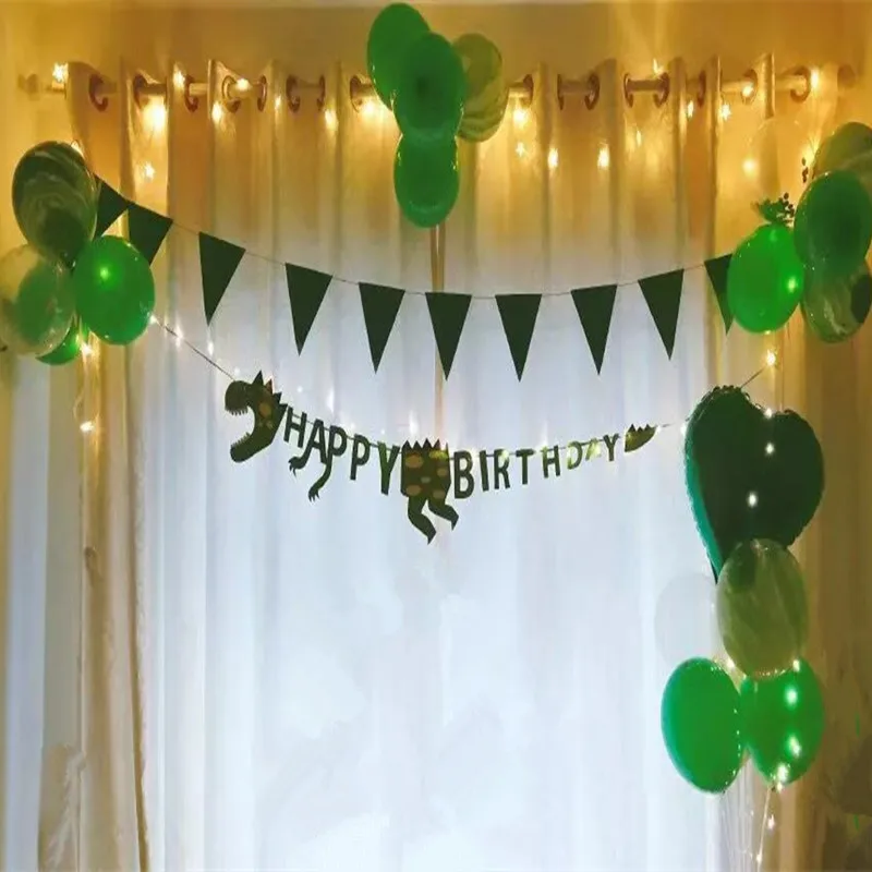 Новый флаг динозавра на день рождения для первого дня мальчика вечевечерние НКИ