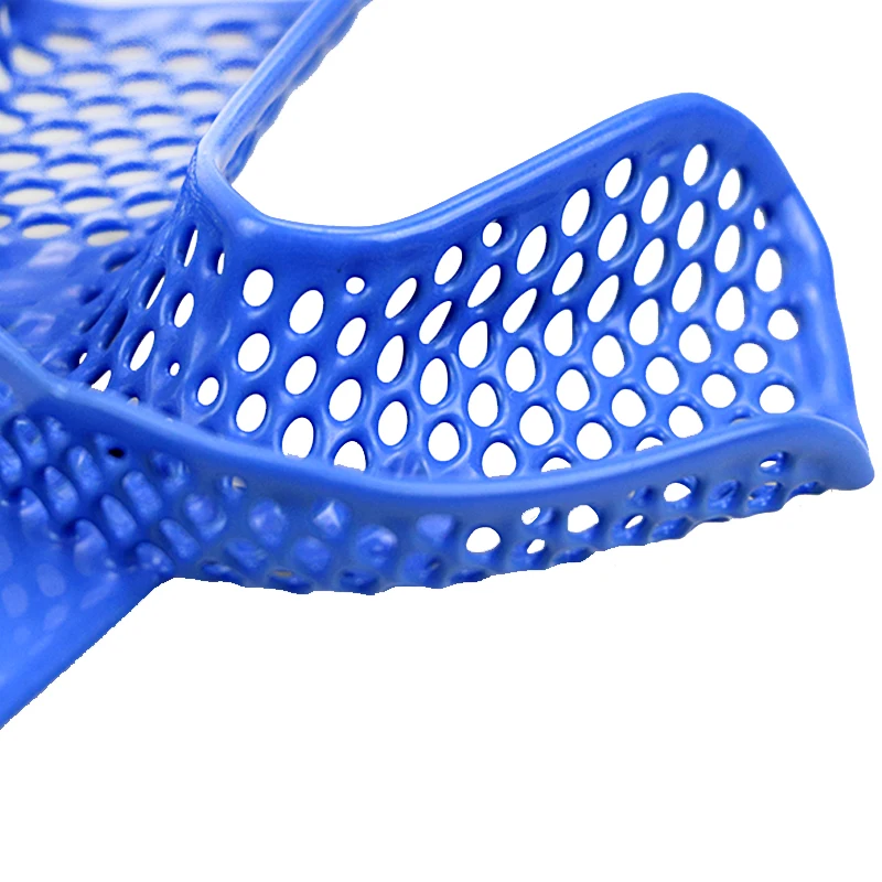 10 шт. пластиковые стальные зубные оттискные лотки фотоматериалы