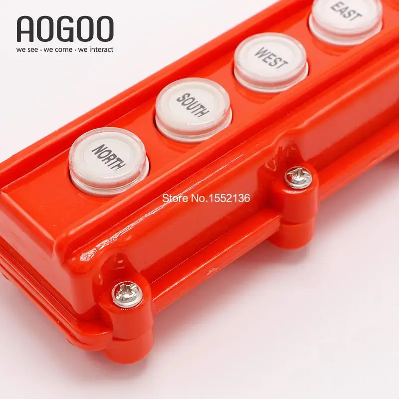 COB-63(CLD 63) Waterproof Hoist Crane Pendant Control Station Push Botton 6 Buttons/Switch Ways Romate | Обустройство дома