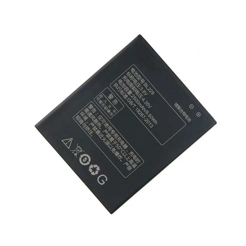Оригинальный аккумулятор BL229 для lenovo A8 A806 A808T 2500 мАч|Аккумуляторы мобильных