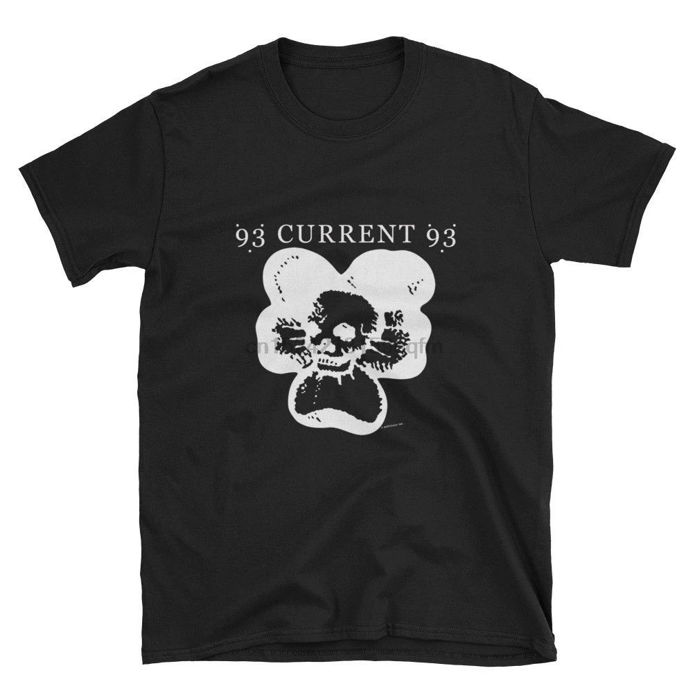 Curent 93 Imperium limited edition Классическая Черная Мужская футболка с круглым вырезом