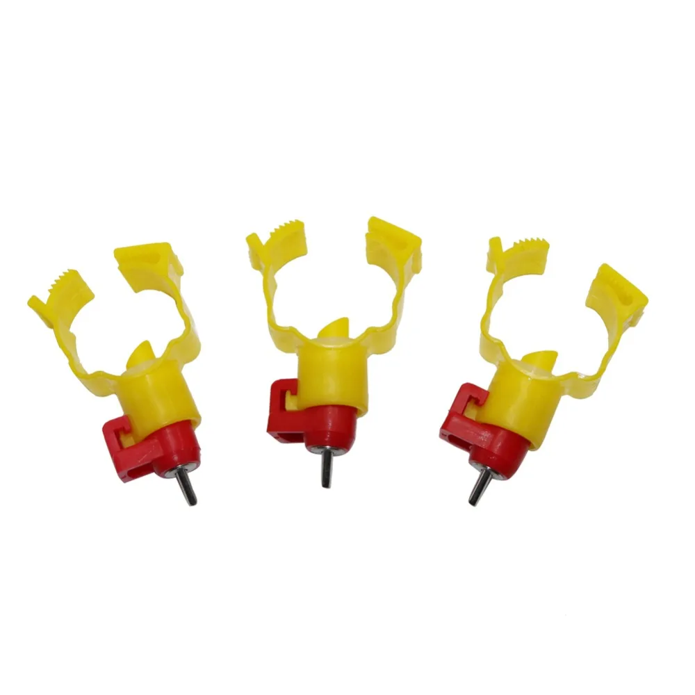 5 шт. соска для курицы питатель автоматические соски птицы воды трубы диаметром 25