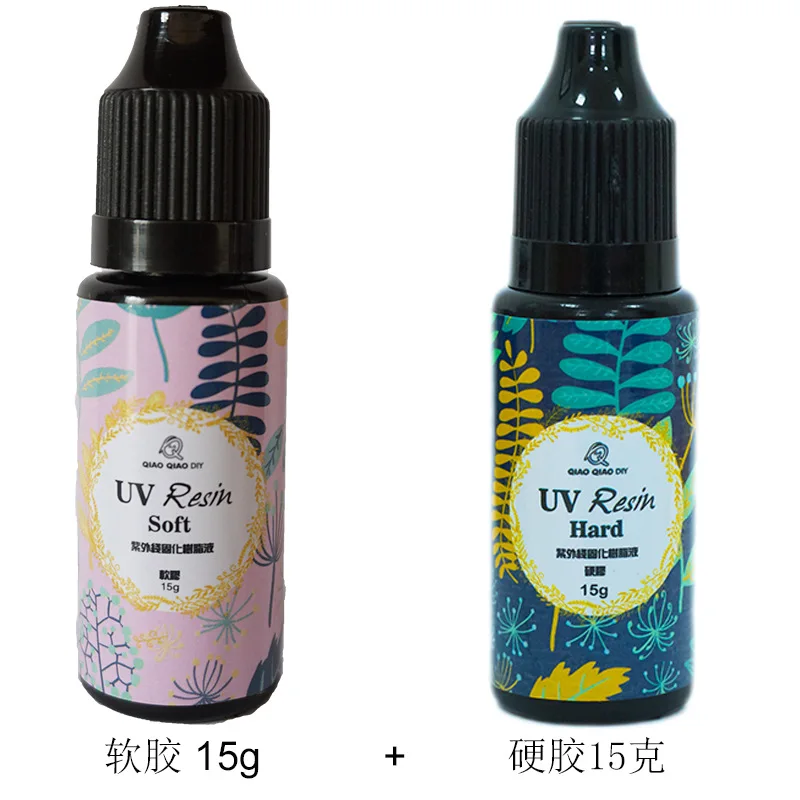 Мягкая смола твердая эпоксидная высокой УФ быстросохнущая клей сделай сам