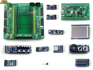 Open32F0-D Package B=ST original STM32F0DISCOVERY STM32F0 Cortex-M0 STM32F051 MCU STM 32 Board+2.2inch 320x240 Touch LCD+11 Acc |