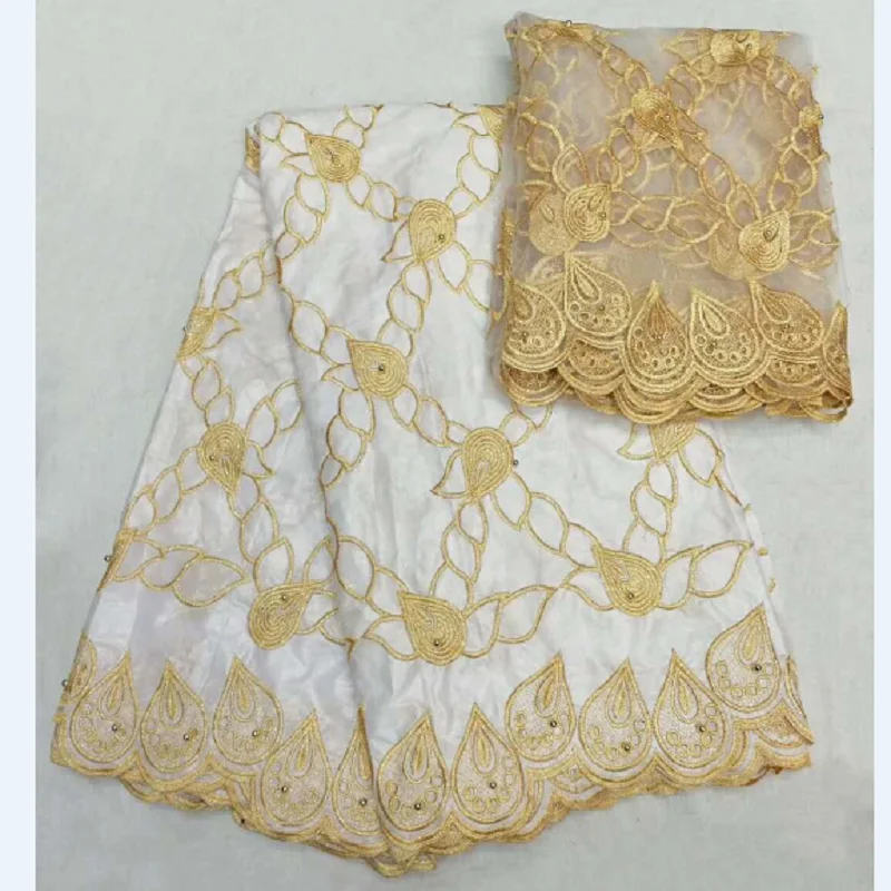 Африканский Getzner Гвинея кружевная ткань с вышивкой бисером камчатная шаддой