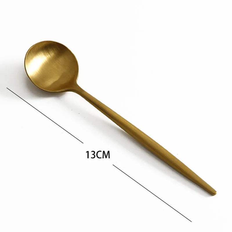 Golden spoon Золотой творческий набор в скандинавском стиле, покрытие керамики, костяного фарфора, чашка для кофе и молока с ложкой для посуды, высококачественный подарок на день рождения и любовь - Цвет: Golden spoon