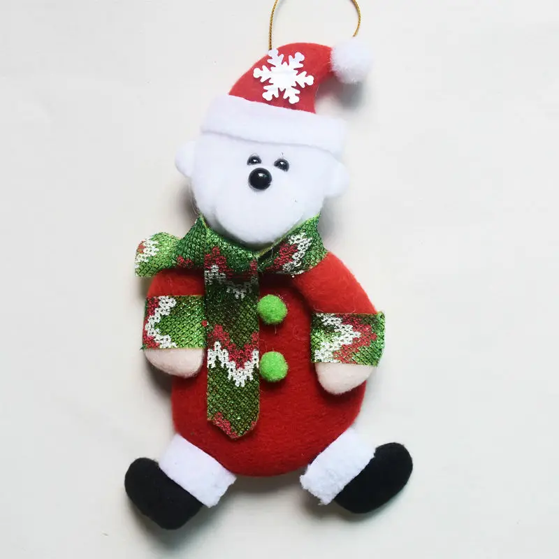 Рождественские украшения для дома Подвески navidad Рождественские елочные украшения Висячие куклы Ремесло Декор Поставщик детский подарок sd206 - Color: 38