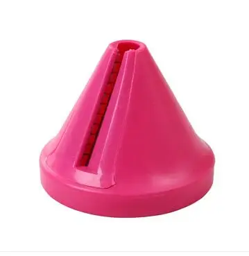 Pink Red 1 шт. овощерезка для фруктов из нержавеющей стали устройство для резки картофеля режет картофель фри картофель режет ручной картофель резак для редиски кухонный инструмент - Цвет: Pink Red