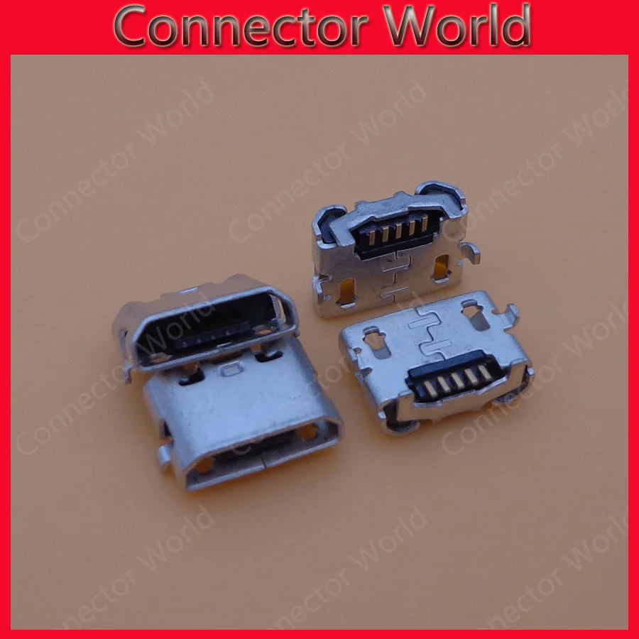 50 шт./лот микро 5-контактный USB-разъем зарядный порт питания мини usb-разъем сменный