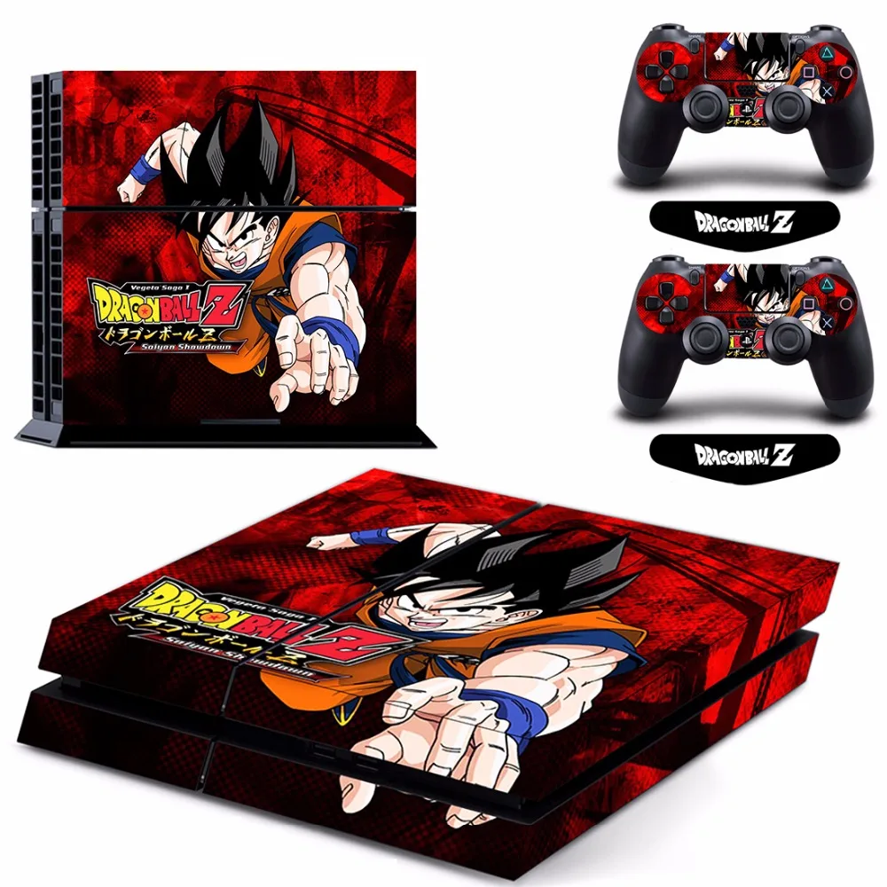 Виниловый чехол ARRKEO Dragon Ball наклейка для PS4 Sony PlayStation 4 консоль и 2 контроллера