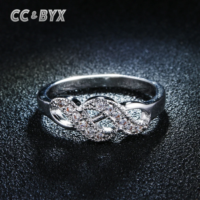 Женское серебряное кольцо Cincin Wanita обручальное 925 пробы Модная бижутерия для