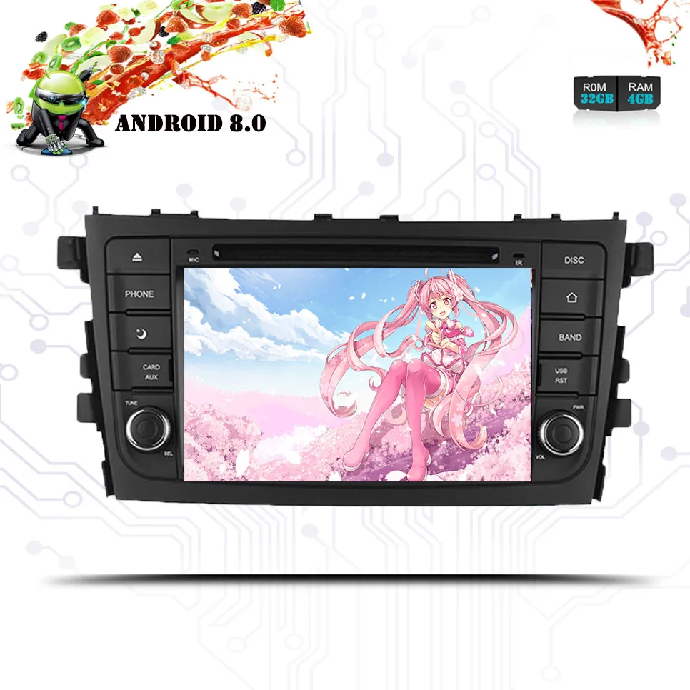 Android 9 0 автомобильный dvd для Suzuki Celerio Cultus 2014 18 с 4 Гб оперативной памяти gps 3G/4G wifi