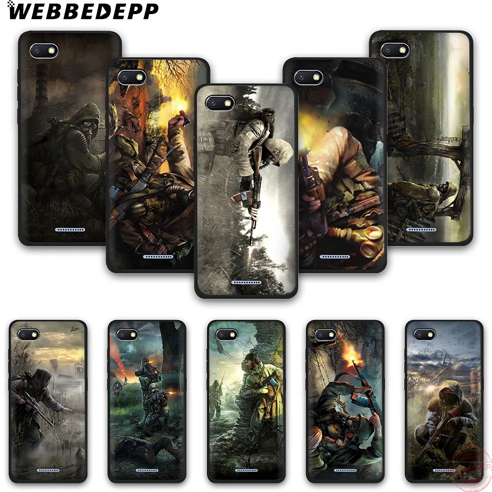 WEBBEDEPP Stalker Clear Sky game TPU Phone Case for Redmi Note 6Pro 7Pro 4A 4X 5 5A 6A 8A 7 S2 note 8 |