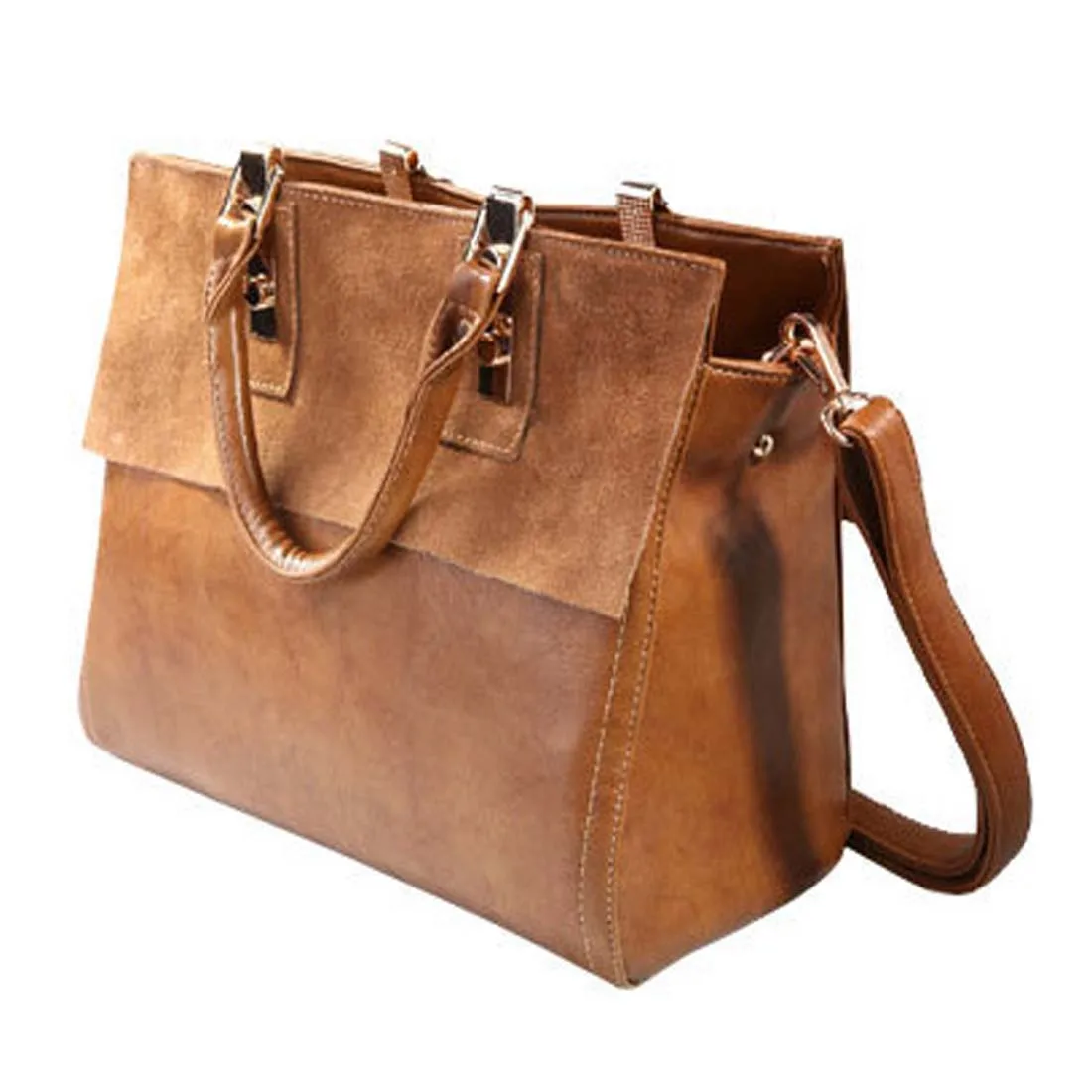 Большая вместительная Повседневная Сумка тоут 2019 женские сумки из натуральной