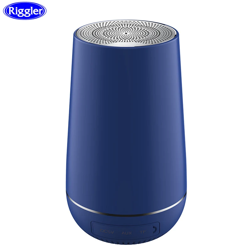Riggler Бытовая Колонка простой стиль Bluetooth беспроводной громкий динамик стерео