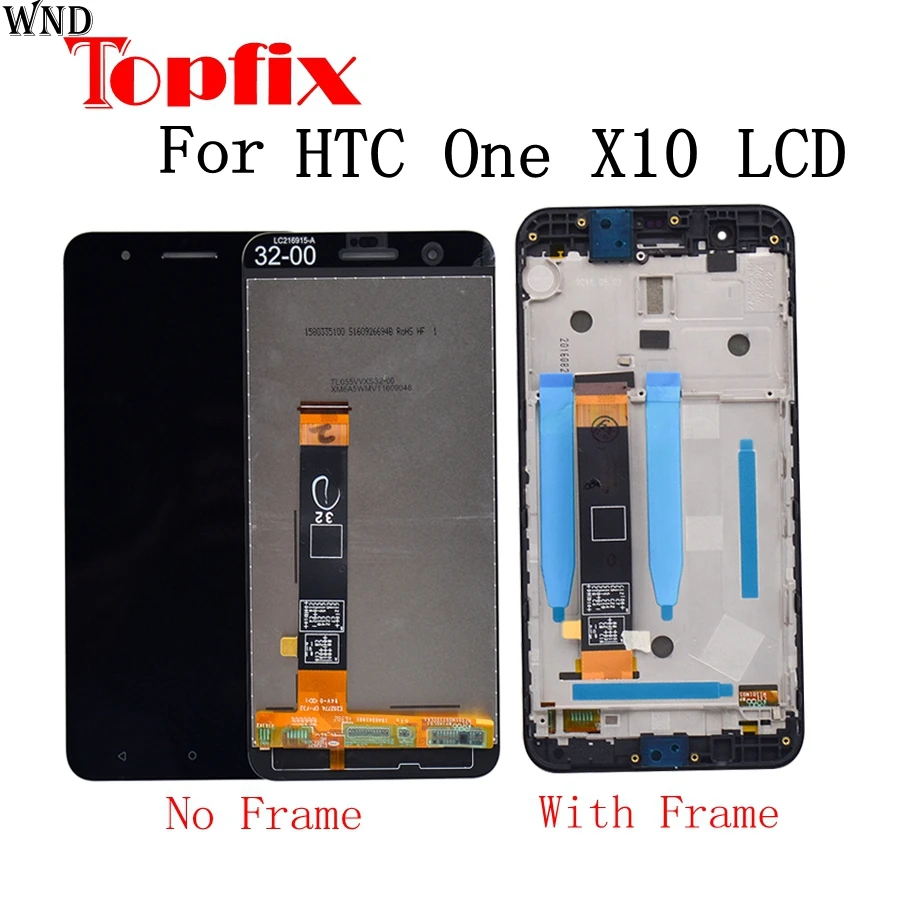 ЖК дисплей 5 дюйма для HTC ONE X10 запасные части E66 X10|Экраны мобильных телефонов| |