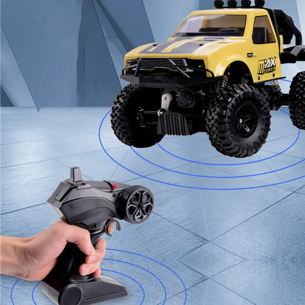 Военный игрушечный автомобиль с дистанционным управлением 2 4G 1:16 2WD мини
