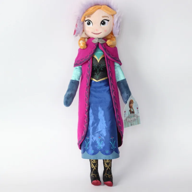 Игрушки Disney 40 см 50 мягкие плюшевые куклы игрушки принцессы Холодное сердце кукла