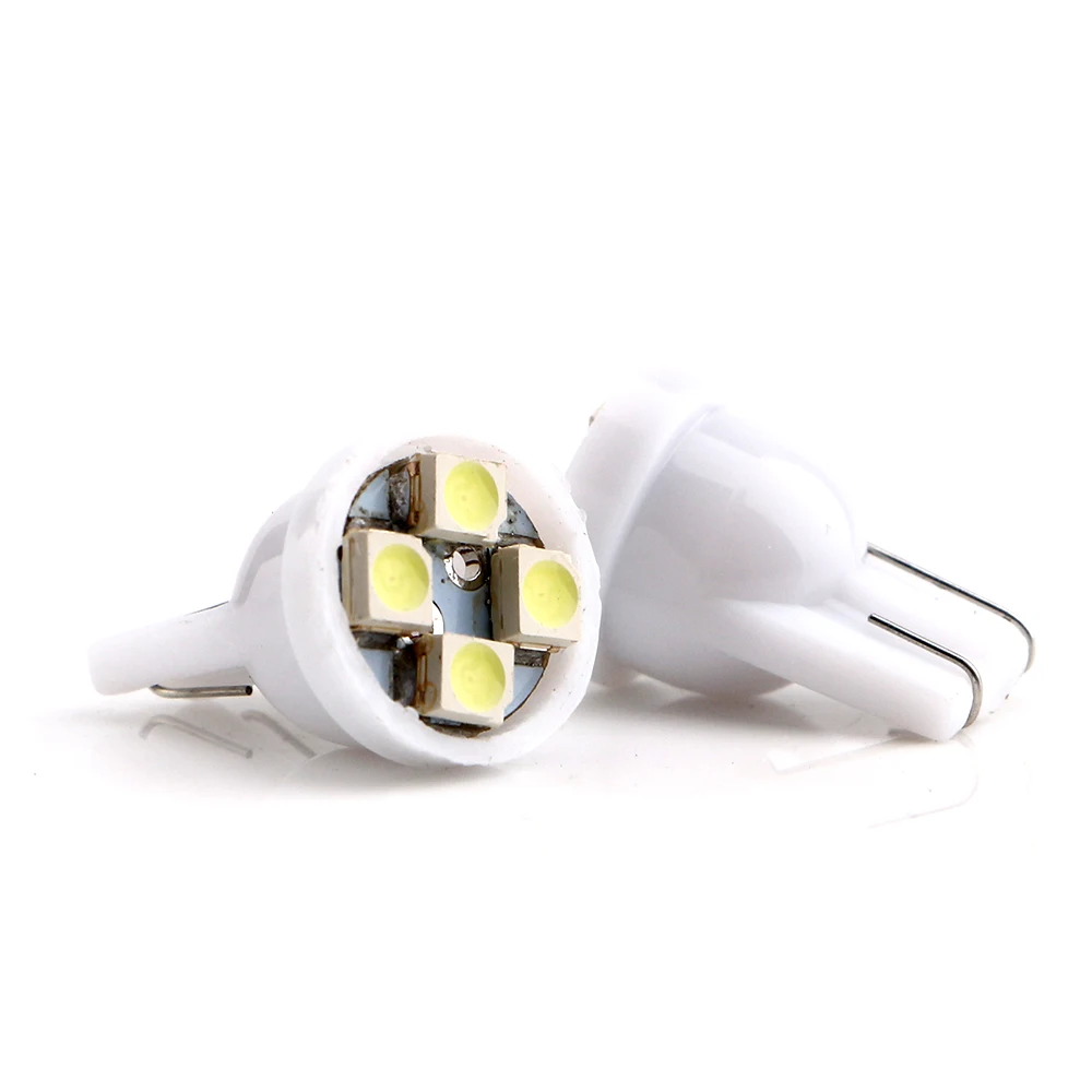 300 шт./лот оптовая продажа 24V T10 194 168 W5W 1210 4 SMD светодиодные клиновидные лампы для