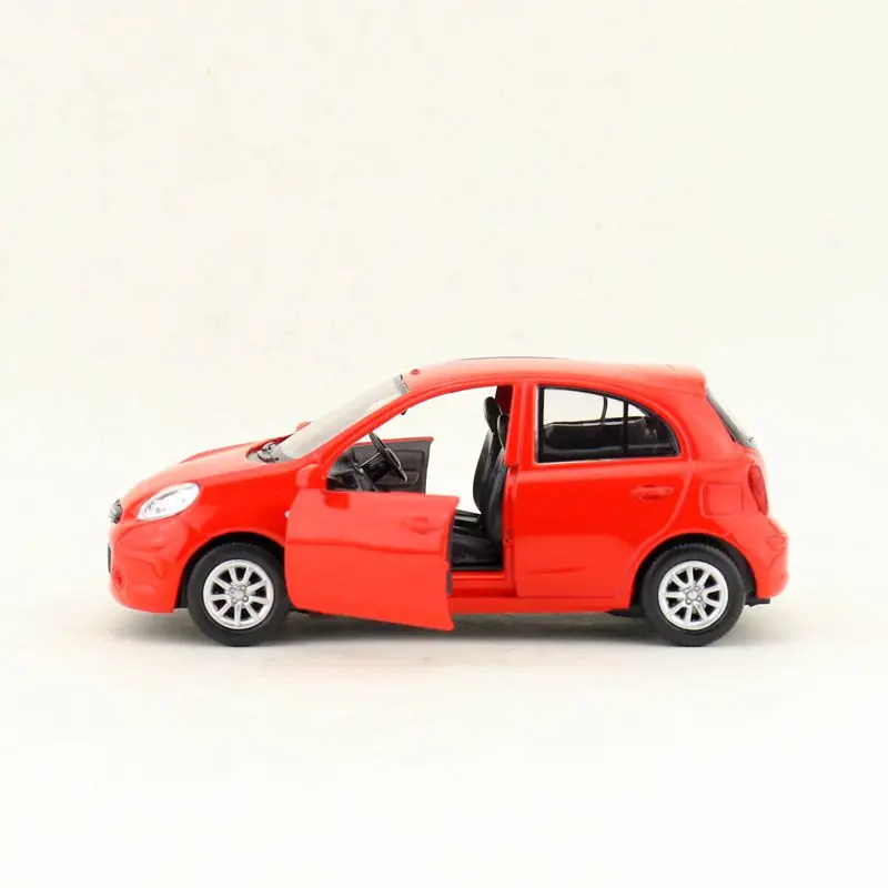 1 шт. 1:28 12 см deliacy RMZ City Nissan Micra Автомобильная игрушка/машинка Весы Модель автомобиля мальчик игрушка подарок