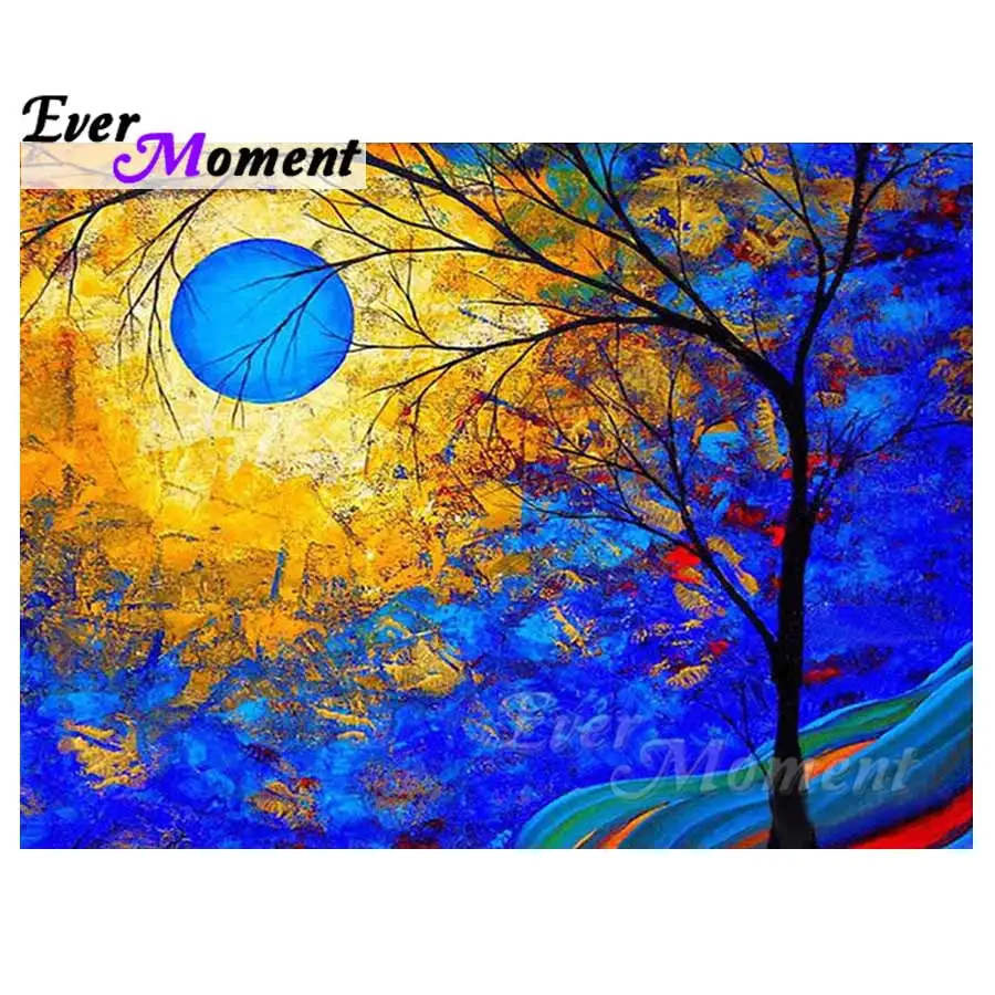 

Ever Moment Tree Cartoon Scenery Diamond Painting Full Square Drill 5D DIY Picture Of Rhinestone Diamond Embroidery S2F1426