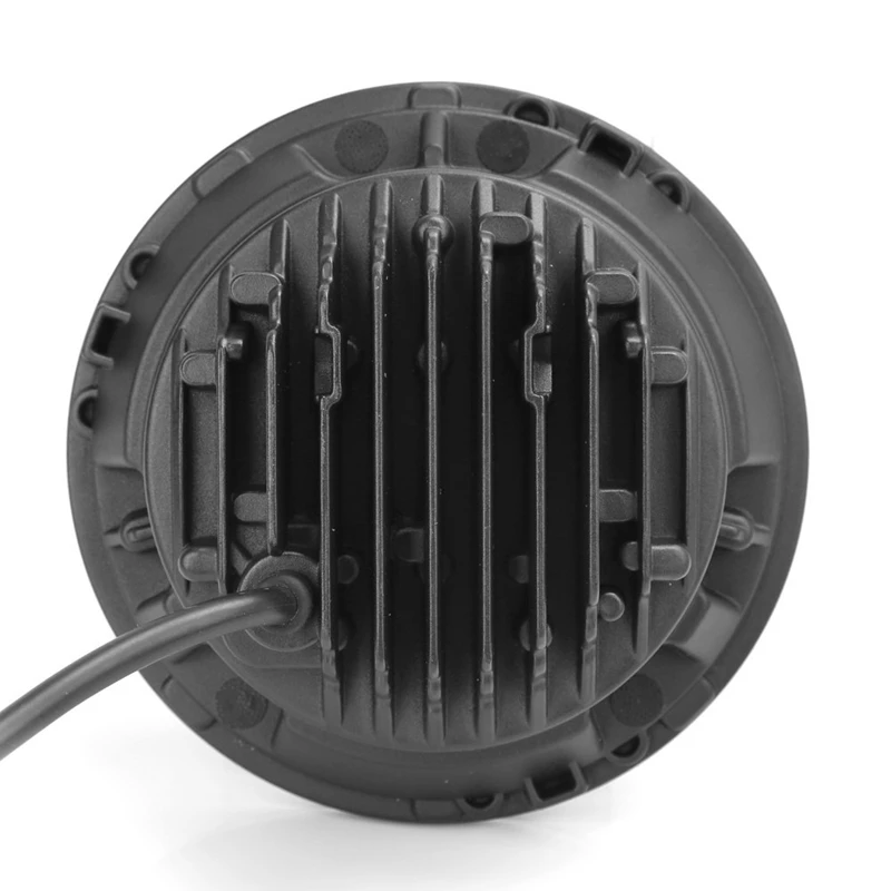 Передние светодиодные фары для jeep wrangler TJ JK Dot EMARK 7 дюймов h4 + 2 шт. 4 дюйма черные