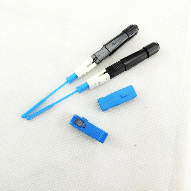 Одномодовый FTTH оптический адаптер SC UPC 0 2 дБ 100 шт.|sc connector|fiber optic fast connectorfast connector |