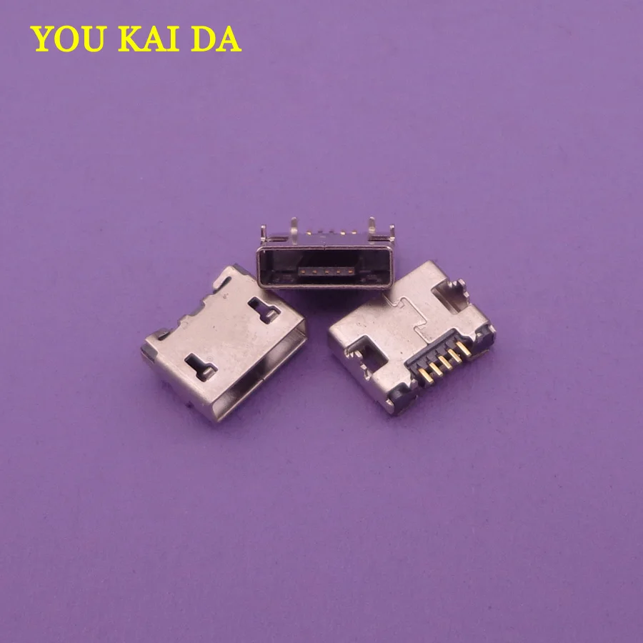 5 шт. Micro USB 5P Mini Jack контактов разъем Хвостовая зарядка розетка для Millet Letv