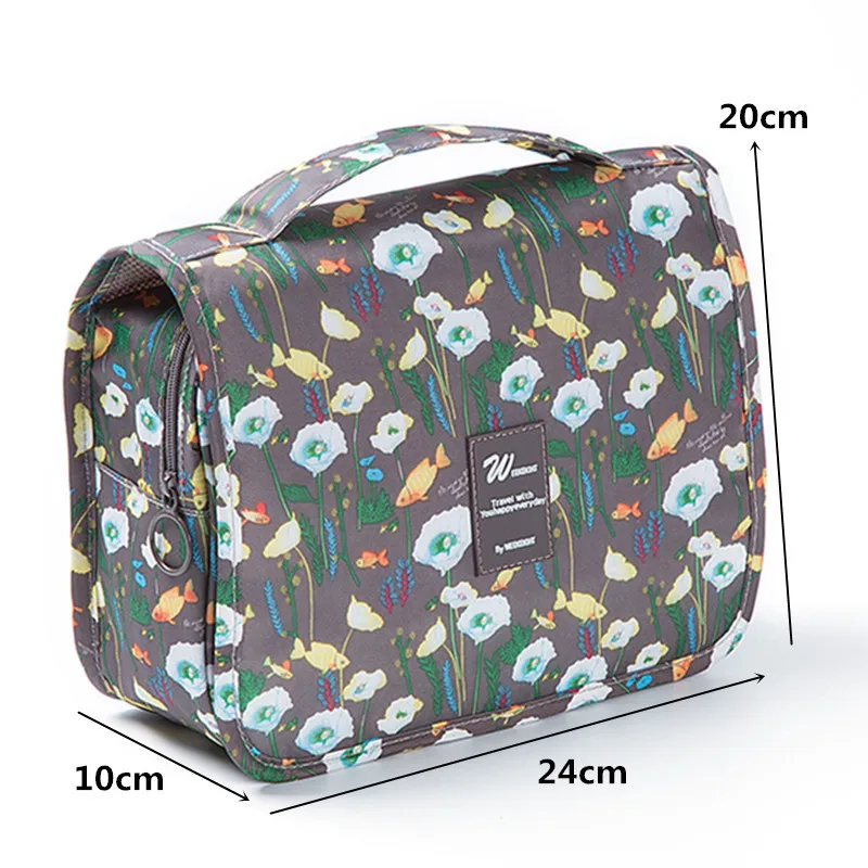 Женская косметичка для путешествий ванной макияжа водонепроницаемые туалетные