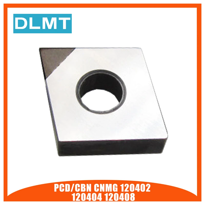 PCD/CBN CNMG120402 CNMG120404 CNMG120408 1 шт. токарная вставка алмазные вставки для токарных