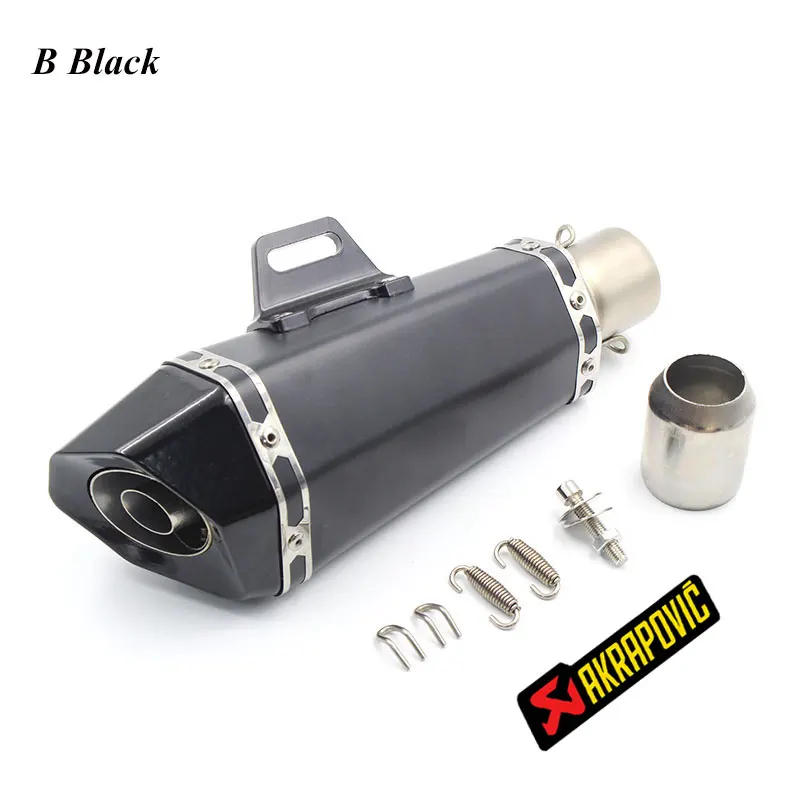 51 мм Akrapovic Escape Moto глушитель выхлопной трубы мотоцикла DB Killer Racing Универсальный для