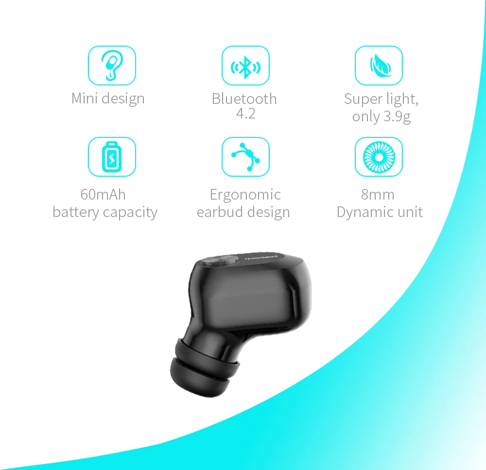 Dacom K6P обновленная версия новая мини Bluetooth гарнитура телефон один беспроводной в ухо наушники для девочек Дети Мужчины
