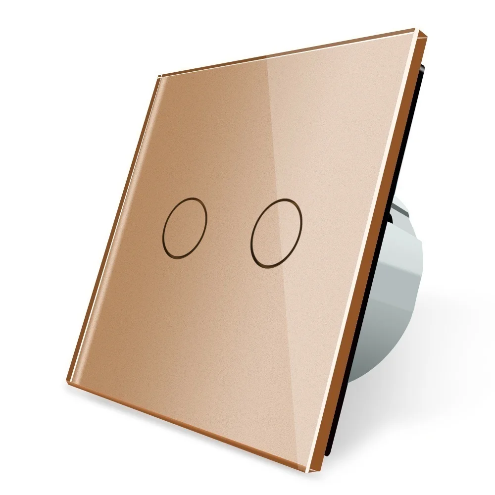 Настенный выключатель европейского стандарта белая панель переключателя из