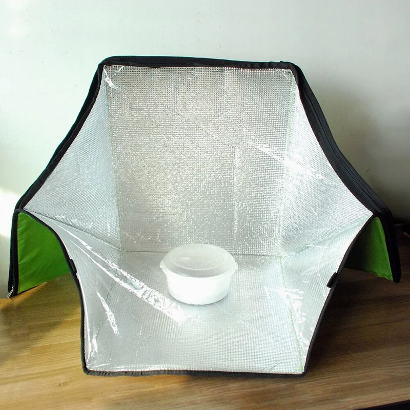 Новый Зеленый портативный солнечный духовой мешок плита солнце Открытый Кемпинг