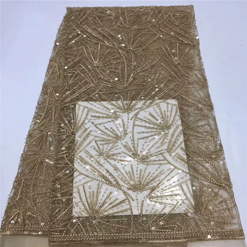 

2018 high quality French Swiss net lace African tulle mesh Cord lace fabric for dress 5yards/lot for wedding LS2-88